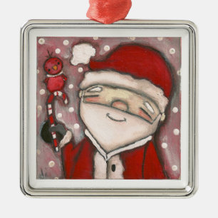 Rode Kerstman - Ornament
