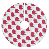 Rode kerstman Petten kerstfeestdag St. Nick Kerstboom Rok (Voorkant)