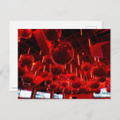 Rode Kerstmis Briefkaart (Voorkant / Achterkant)