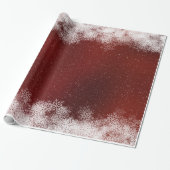 Rode Kerstmis Cadeaupapier (Uitgerold)