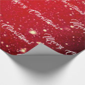 Rode Kerstmis Cadeaupapier (Hoek)