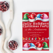 Rode Kerstmis feestdag Kaart