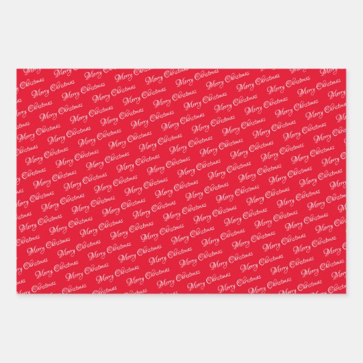 Rode Kerstmis | Gnome | Kerstmis Inpakpapier Vel (Voorkant 3)