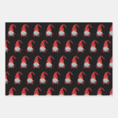 Rode Kerstmis | Gnome | Kerstmis Inpakpapier Vel (Voorkant 2)