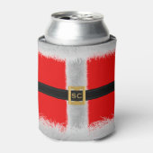 Rode Kerstmis in Juli Santa Party Koelbox Blikjeskoeler (Blikje Voorkant)