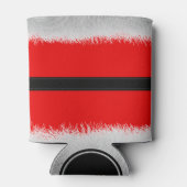 Rode Kerstmis in Juli Santa Party Koelbox Blikjeskoeler (Achterkant)