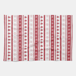 Rode Kerstmis - Keukenhanddoeken