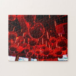 Rode Kerstmis Legpuzzel