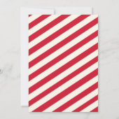 Rode Kerstmisspelen Geheime Kerstman Vragenlijst Kaart (Achterkant)