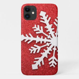 Rode kerstmuggen Case-Mate iPhone case