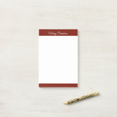 Rode Kerstnotities Post-it® Notes (Op bureau)