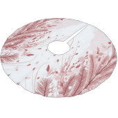 Rode Kerstpijnboom Sneeuw Decoratie Mooi Kerstboom Rok (Gekanteld)