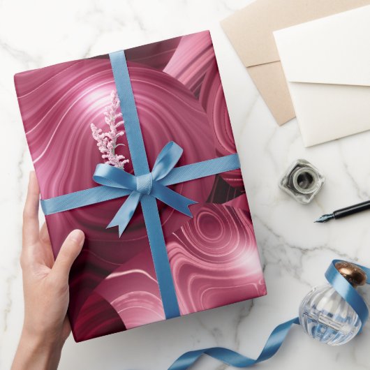 Rode kerstsiervoorwerpen, omslagpapier cadeaupapier (Geschenken)