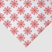  rode kerstsnowflake tissuepapier (Detail)