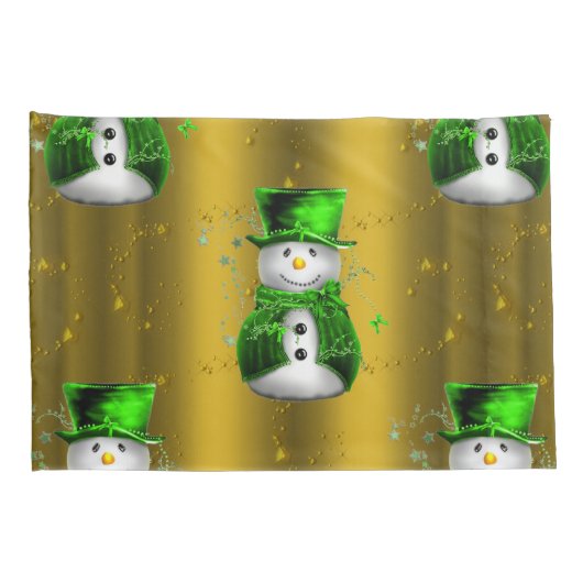 Rode kerststerren op goud kussensloop (Achterkant-Rechts)