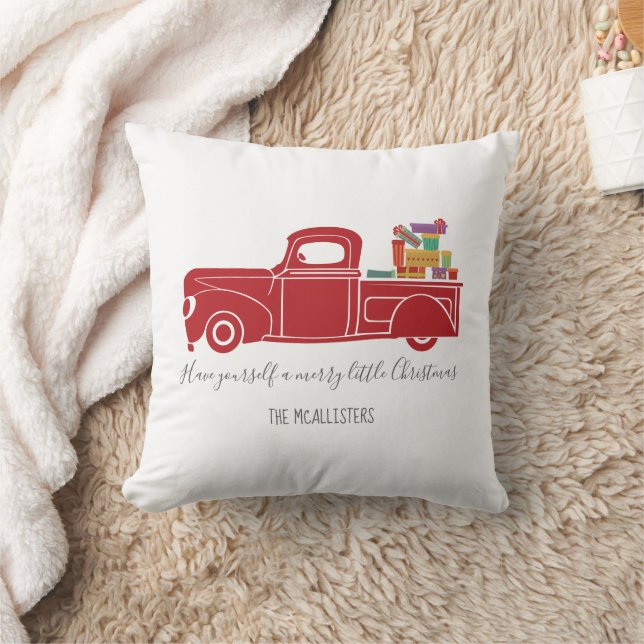  Rode Kersttruck Kussen (Deken)