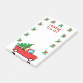 Rode Kersttruck Takenlijst Post-It Notities Post-it® Notes (Schuin)