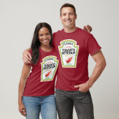 Rode Ketchup DIY Halloween Kostuum Matching Groep T-shirt (Unisex)