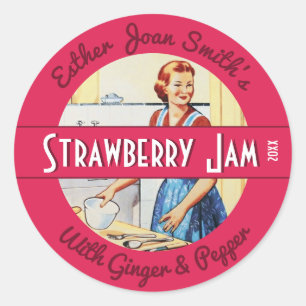 Rode keuken Scene Custom Food Label
