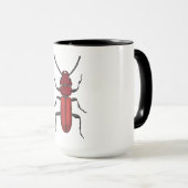 Rode kever mok (Voorkant rechts)
