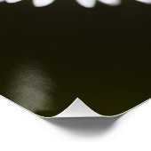 Rode Kever op Witte Madelief Macro Poster (Hoek)