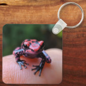 rode kikker sleutelhanger (Achterkant)