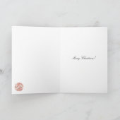 Rode Kimono vliegende kranen  goud Bedankkaart (Binnen)