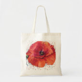 rode kinkhoest tote bag (Voorkant)