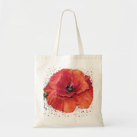 rode kinkhoest tote bag (Voorkant)