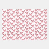 Rode kip inpakpapier vel (Voorkant 2)