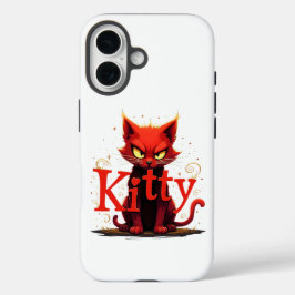 Rode Kitty Kat Hoesje