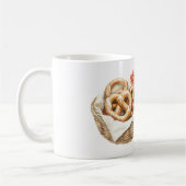 Rode Klaproos Bloem Pretzels Koffiemok (Links)