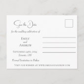 Rode klaproos bloemen minimalistische Waterverf br Uitnodiging Briefkaart (Achterkant)