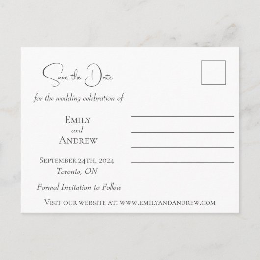 Rode klaproos bloemen minimalistische Waterverf br Uitnodiging Briefkaart (Achterkant)