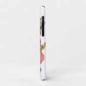 Rode Klaproos en Blauwe Korenbloem Aquarel Case-Mate iPhone Case (Achterkant/links)