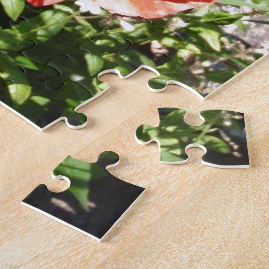 Rode klaproos legpuzzel (Zijkant)