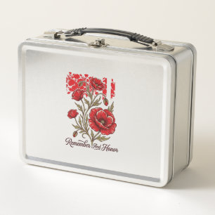 Rode Klaproos Onthoud En Eer Vintage Herdenkings T