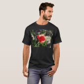 Rode klaproos t-shirt (Voorkant volledig)