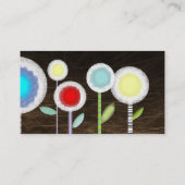 Rode Klaproos Visitekaartje (Achterkant)