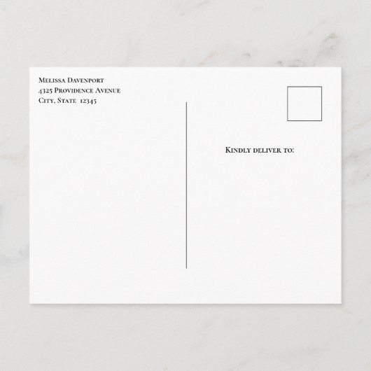 Rode klaprozen op een waterverf verjaardagskaart uitnodiging briefkaart (Achterkant)