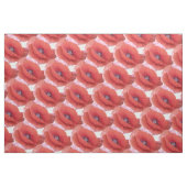 Rode klaprozen. stof (Fat Quarter)