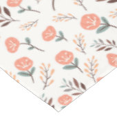 Rode klaprozen tafelkleed in Scandinavische stijl (Gekanteld)