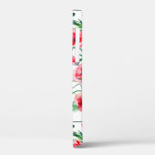 Rode klaprozen: waterverf bloemillustratie Case-Mate iPhone case (Achterkant / Links)
