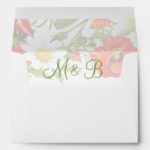 Rode klaprozen Witte gele madeliefjes Bloemkrans