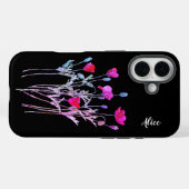 Rode klaprozen zomerweide, wilde bloemen Case-Mate iPhone case (Achterkant (horizontaal))
