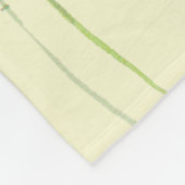 Rode klaprozen zomerweide, wilde bloemen fleece deken (Hoek)