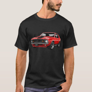 Rode Klassieke Auto AMC Grafische T-Shirt