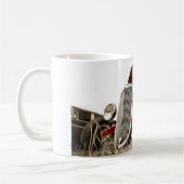 Rode Klassieke Kast van de Collector van de Auto Koffiemok (Links)