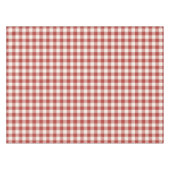 Rode Klassieke Picknick Ginghamruit Tafelkleed (Voorkant (Horizontaal))