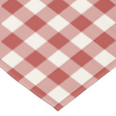 Rode Klassieke Picknick Ginghamruit Tafelkleed (Gekanteld)